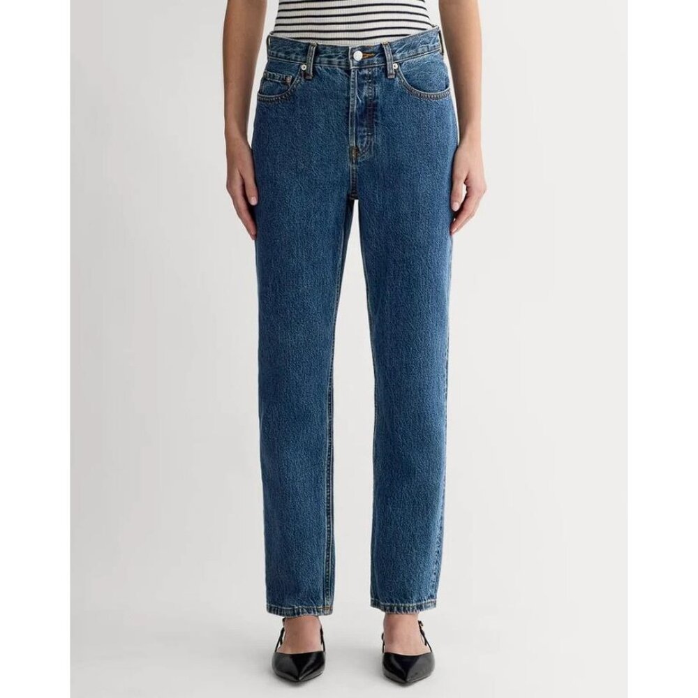 EVERLANE Women's The ’90s Cheeky Jean Size 30 In Deep Atlantic